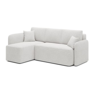 Canapé d'angle collection HEDSON coloris Blanc 