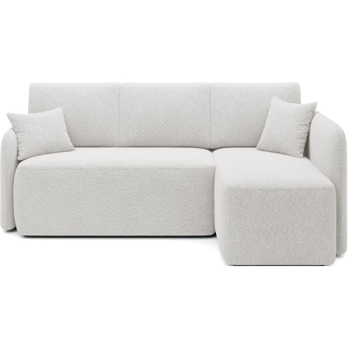 Canapé d'angle collection HEDSON coloris Blanc 