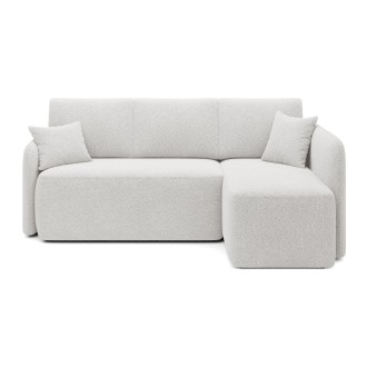 Canapé d'angle collection HEDSON coloris Blanc 