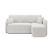 Canapé d'angle collection HEDSON coloris Blanc 