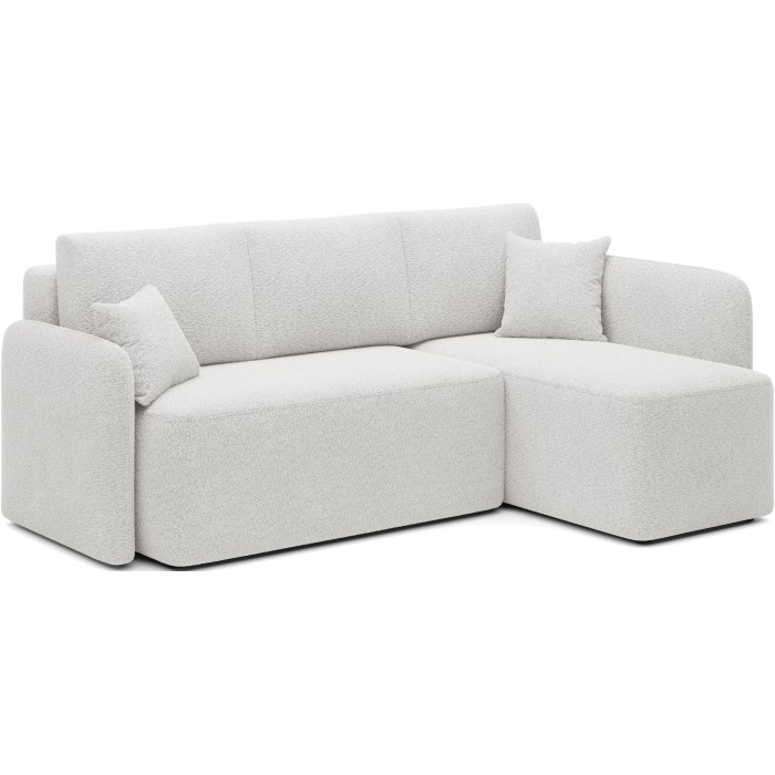 Canapé d'angle collection HEDSON coloris Blanc 