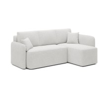 Canapé d'angle collection HEDSON coloris Blanc 