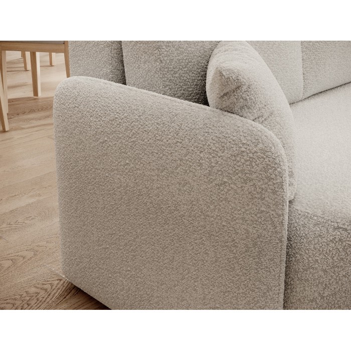 Canapé d'angle collection HEDSON coloris Blanc 