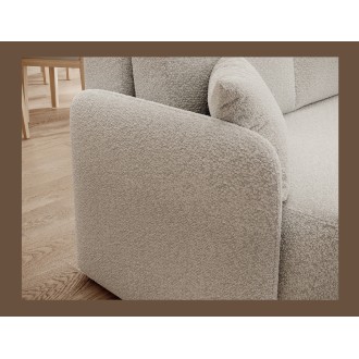 Canapé d'angle collection HEDSON coloris Blanc 