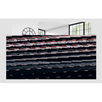 Canapé d’angle droit Bleu canard convertible 3 places JAYSON couchage spacieux 