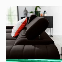 Canapé d’angle droit Gris foncé convertible 3 places JAYSON design contemporain 