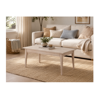 Salontafel MALMO kleur sonoma. Ideaal product om uw woonkamer in te richten. Hedendaagse stijl.