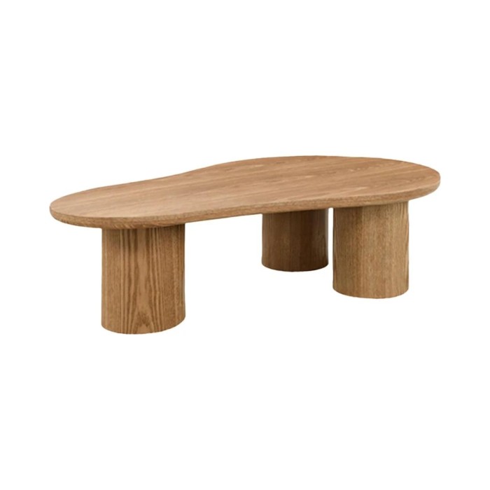 Table basse PTERAX effet bois