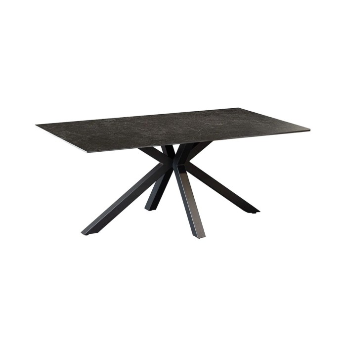 Table basse SOLARA 100cm grise anthracite