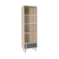 Bibliothek MALMO Eichenholz...