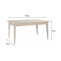 copy of Sala de comedor completa ISIS: Aparador, Bufé, Vitrina y Mesa Extensible.