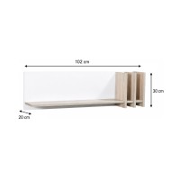 Etagère murale MALMO dimensions