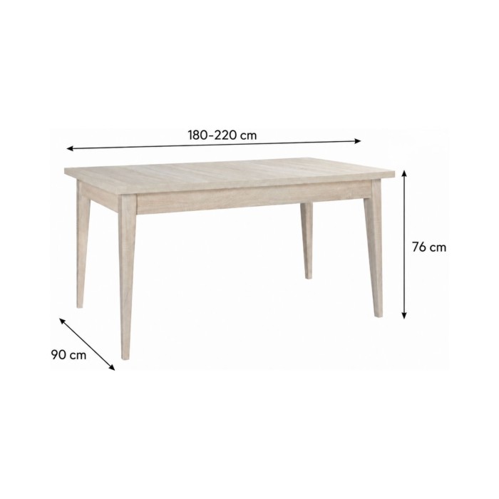 Table MALMO dimensions
