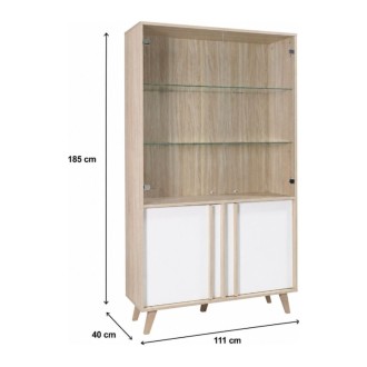 Vitrine MALMO dimensions