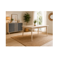copy of Sala de comedor completa ISIS: Aparador, Bufé, Vitrina y Mesa Extensible.