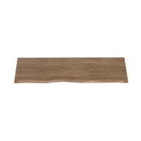 copy of Piano lavabo VANTA rovere scuro 100 cm – Mensola da bagno