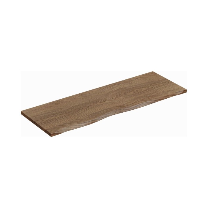 copy of Piano lavabo VANTA rovere scuro 100 cm – Mensola da bagno