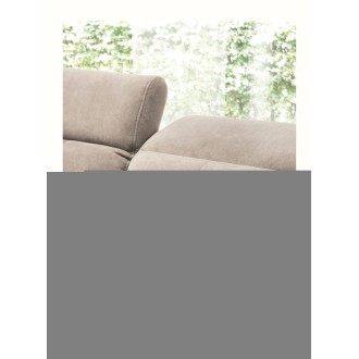 Canapé d'angle Beige 5 places angle gauche 5 places confort INFERNO 