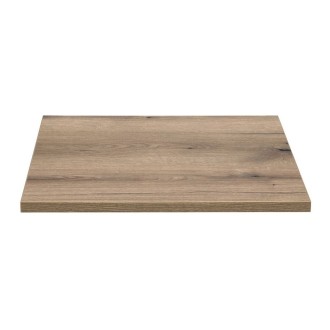 Plan para lavabo ICON 60,4 cm en MDF con aspecto de roble