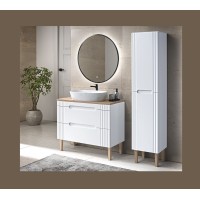 Plan pour vasque ICON 120,4 cm en MDF aspect chêne