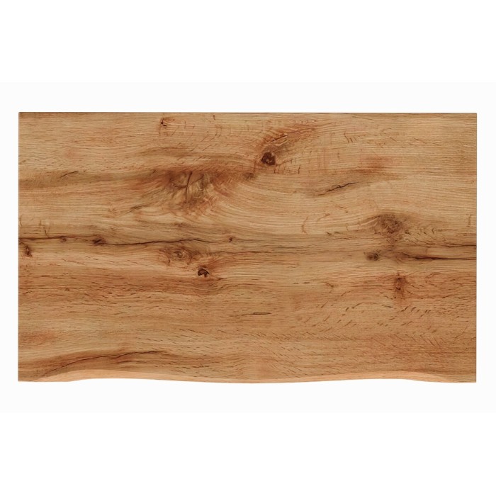 Plan pour vasque NATOURA 80,6 cm en MDF couleur chêne Wotan