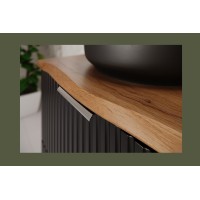 Plan pour vasque NATOURA 80,6 cm en MDF couleur chêne Wotan