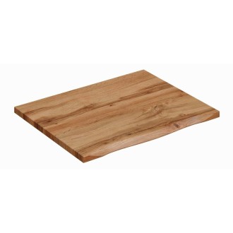 Plan für Waschtisch NATOURA 60,6 cm aus MDF in Wotan-Eiche Farbe