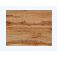 Plan pour vasque NATOURA 60,6 cm en MDF couleur chêne Wotan