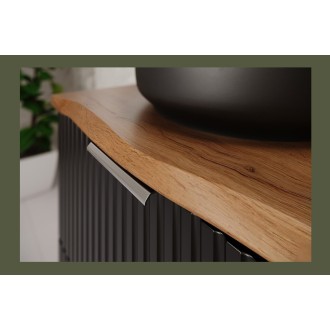 Plan für Waschtisch NATOURA 60,6 cm aus MDF in Wotan-Eiche Farbe