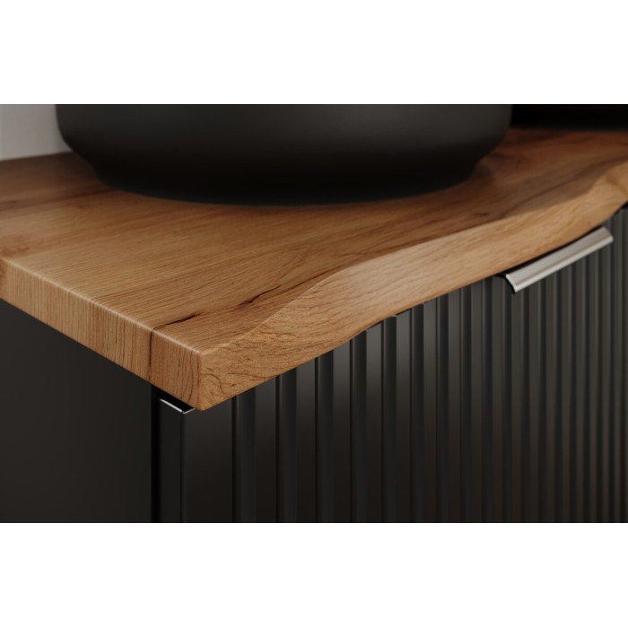 copy of Plan vasque VANTA Eichenholz dunkel 100 cm – Badezimmerregal