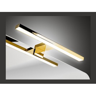 LED-Beleuchtung für goldenen Badezimmerspiegel 30cm IP44 mit Schalter