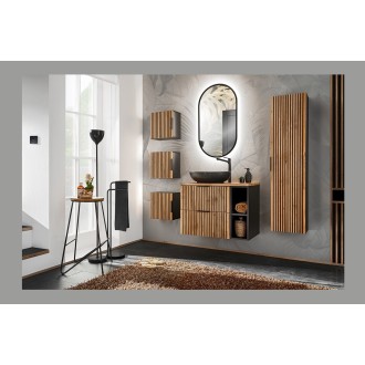 Plan pour vasque ICON 100,6 cm en MDF effet chêne Wotan