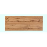 Plan voor wastafel ICON 120,6 cm in MDF met Wotan eikeneffect