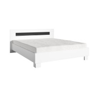 Bed DUBLIN Wit - 160 x 200 cm