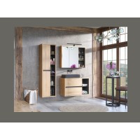 copy of LED-Beleuchtung für goldenen Badezimmerspiegel 30cm IP44 mit Schalter