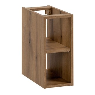 copy of Mobile da parete aperto BRAZZA – 20 cm – Rovere chiaro – Finitura artigianale – Da appendere