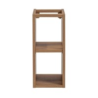 copy of Mobile da parete aperto BRAZZA – 20 cm – Rovere chiaro – Finitura artigianale – Da appendere