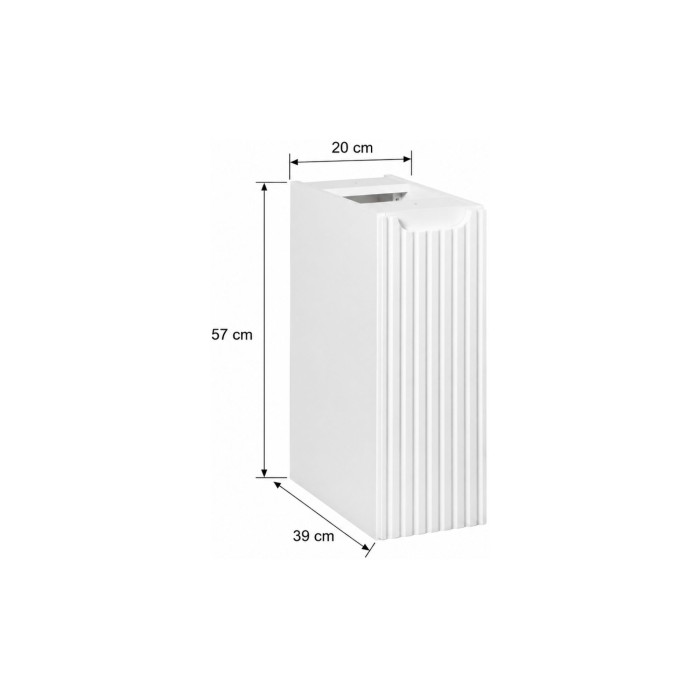 copy of Möbelstück VANO – Congo-Braun – L20 × B39 × H57 cm – Zum Aufhängen – Badezimmer