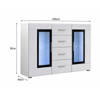 Buffet KRONI dimensions