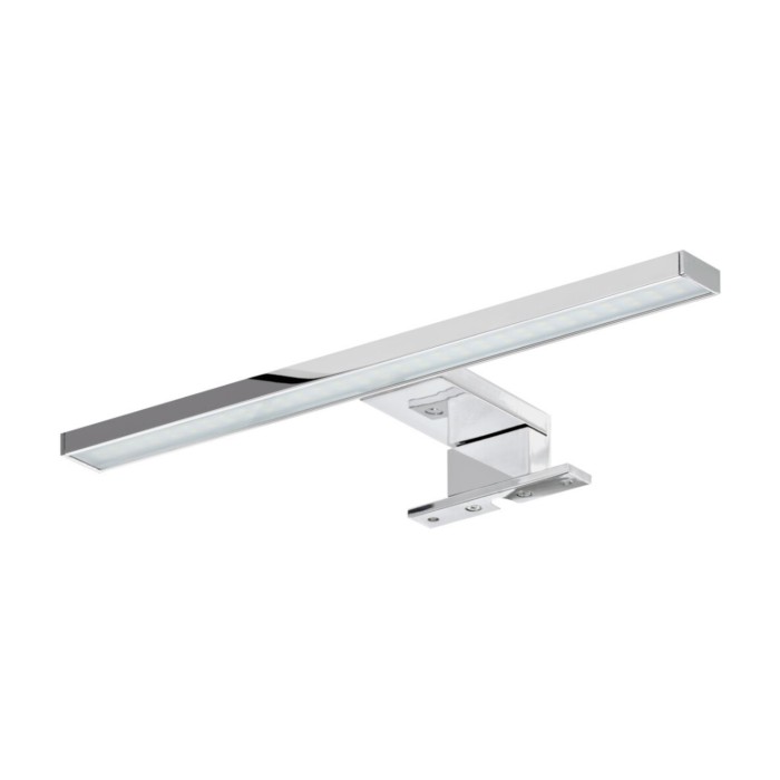 copy of Illuminazione LED per specchio da bagno nero opaco 60cm IP44 con interruttore