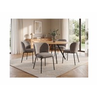 Chaise PAVIA gris-beige vue éloignée