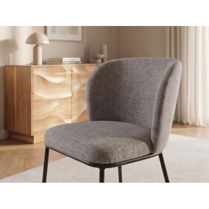 Chaise PAVIA gris-beige vue rapprochée
