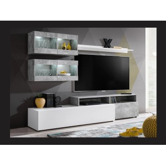 Composition murale SLITE vu dans un décor 3D