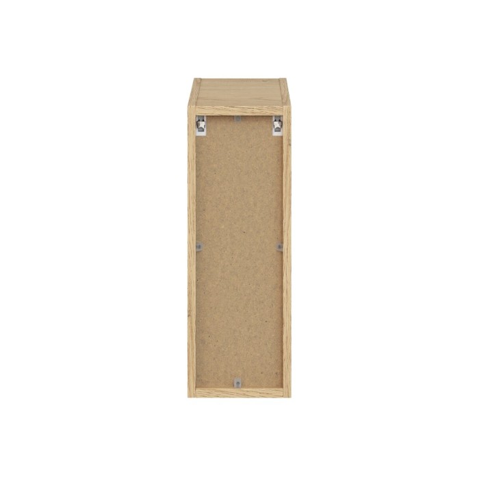 Meuble de rangement NATURA– Ouvert – Coloris chêne clair – L20 x H50 cm - A suspendre