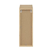 Meuble de rangement NATURA– Ouvert – Coloris chêne clair – L20 x H50 cm - A suspendre