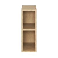 Meuble de rangement NATURA– Ouvert – Coloris chêne clair – L20 x H50 cm - A suspendre