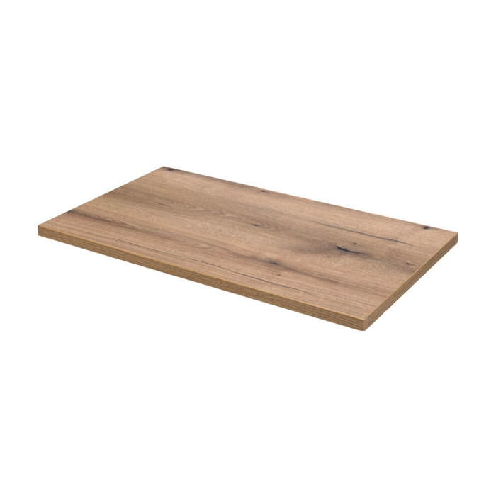 Plan pour vasque ICON 80cm effet chêne Coast Evoke Oak 80x46cm