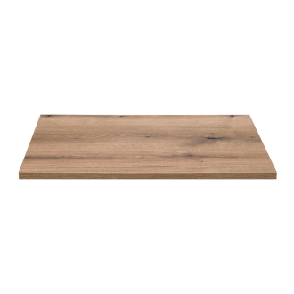 Plan pour vasque ICON 80cm effet chêne Coast Evoke Oak 80x46cm