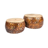 Mesas nido GALEA en madera...