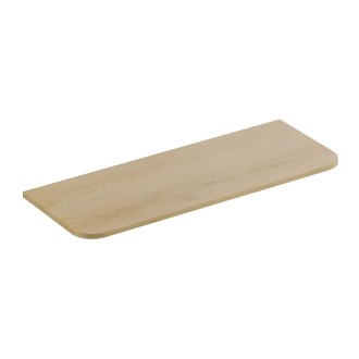 OSTER Set 120cm: Unterschrank mit Schubladen in Salbeigrün und sichtbaren Fächern + Platte für Waschbecken + Aufsatzwaschbecken 